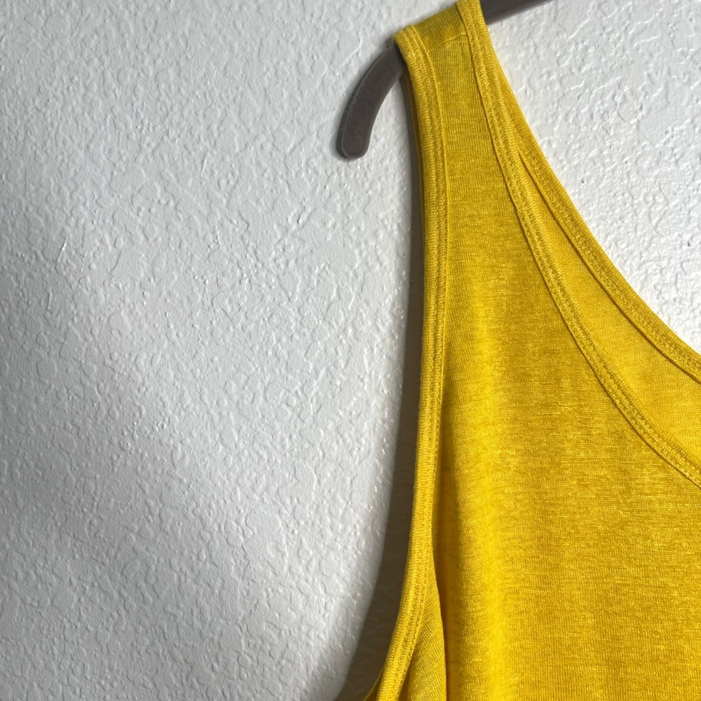 NWT Maurices Yellow Basic Tank Top Size 3X - Picture 3 of 6